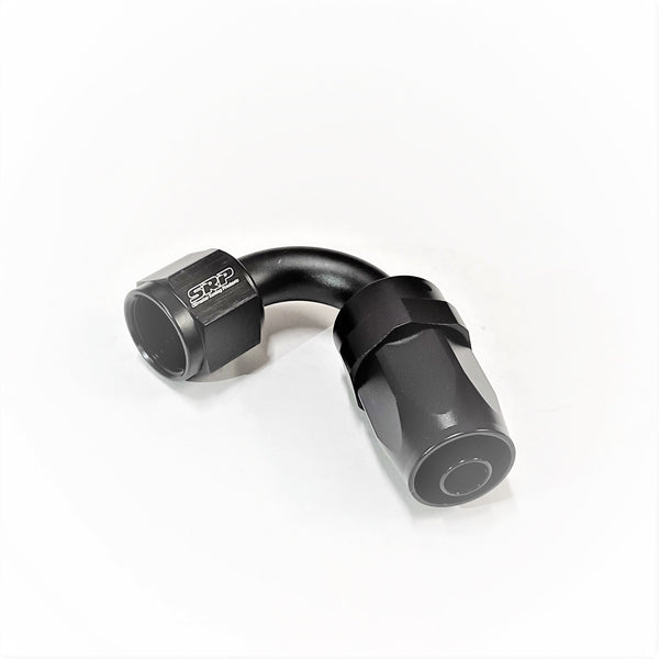 SRP BRAIDED HOSE END 150 DEGREE