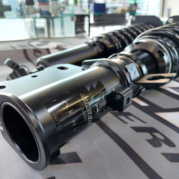 Silver's Black Edition Adjustable Suspension Mazda FC3S RX7 FULL SET