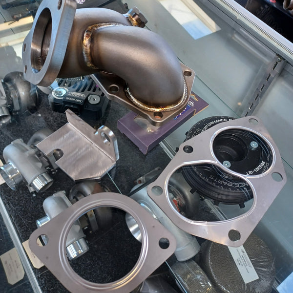 MITSUBISHI EVO 7-9 SS304 CAST DOWNPIPE