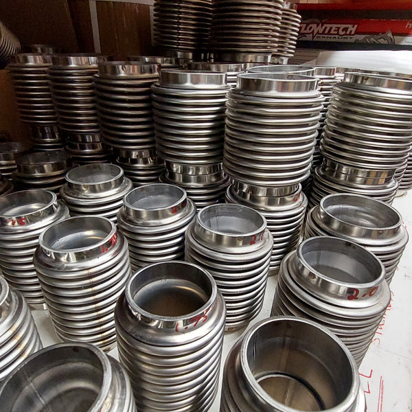 304 STAINLESS STEEL BELLOWS / FLEXIS 1.5INCH (38MM) TO 4.0INCH (102MM)