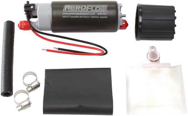 COMBO DEAL!! SRP CNC MACHINED ALLOY SURGE TANK  with 2 x AF49-1041 340lph Fuel Pumps