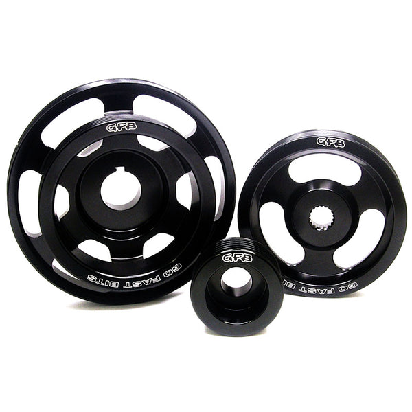 GFB2014 UNDERDRIVE PULLEY KIT WRX/STI MY08-ON FORESTER XT MY09-ON 3 PEICE
