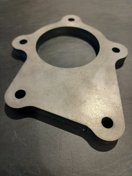 T3/T4 TURBO EXIT FLANGE - MILD STEEL