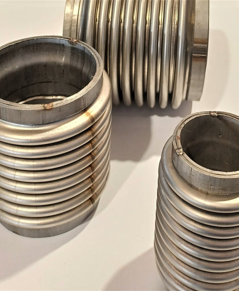 MILD STEEL BELLOWS / FLEXIS 1.5INCH (38MM) TO 4.0INCH (102MM)