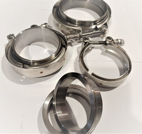 V Band Kits 2.0 - 4.0 FLAT FLANGE