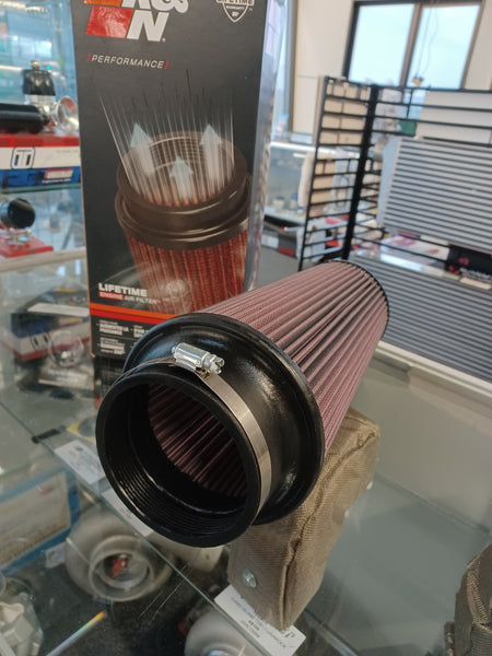 K&N Pod Filter 4" Inlet 12" Long