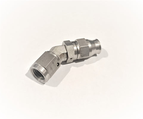 STAINLESS PTFE 45 Degree Fitting