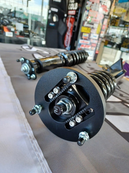 BMW E36 SILVERS BLACK EDITION AJUSTABLE SUSPENSION - TRU REAR COIL OVER