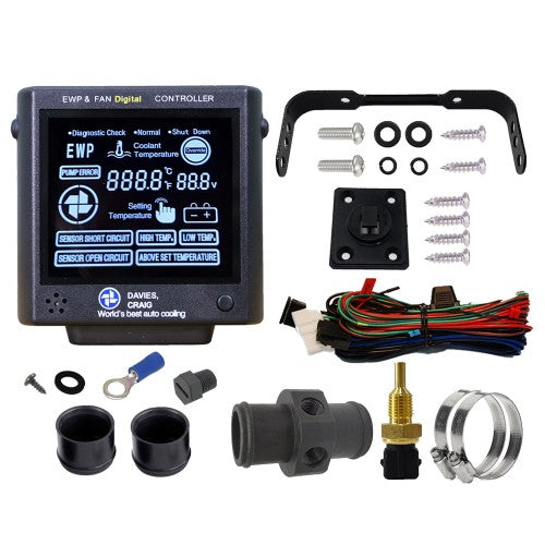 ELECTRIC WATER PUMP & FAN DIGITAL CONTROLLER KIT (#8002)