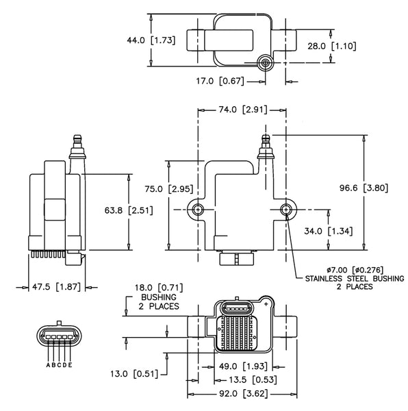AEM High Output IGBT Inductive "Smart" Coil 30-2853