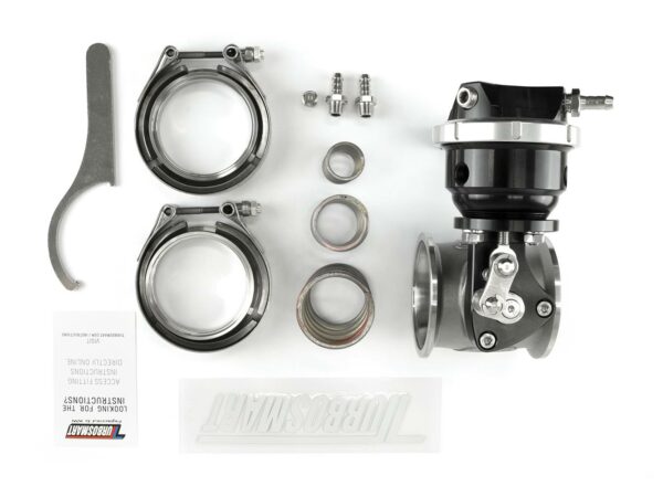 Pneumatic Straight Gate 6psi External Wastegate (Black) 0565-1762