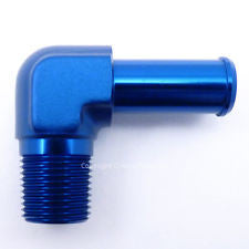 AN Barb To NPT Adaptor 90 Degree