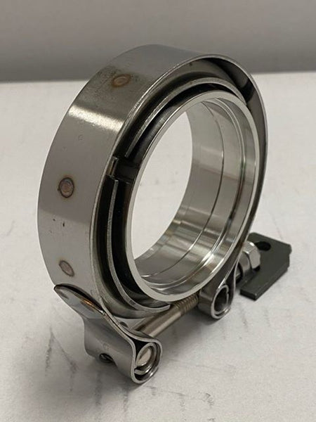 V Band Kits 2.0 - 4.0 Stepped Flange 304 Stainless