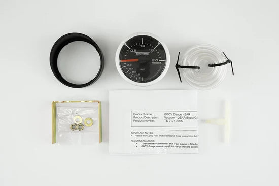 TURBOSMART Boost Gauge 0-2 BAR 52mm - 2 1/16" 0101-2025