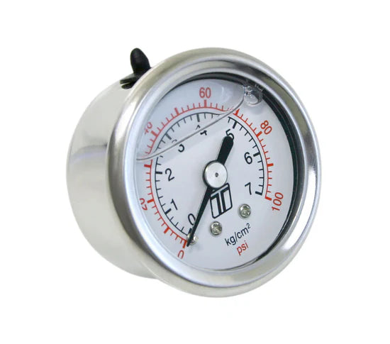 TURBOSMART Gauge 0-100psi - Liquid Filled Suit FPR & OPR Series 0402-2023