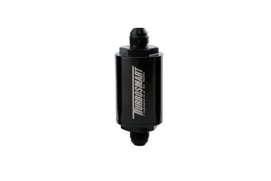 TURBOSMART Billet Fuel Filter (10um) Suit -8AN (Black) 0402-1131