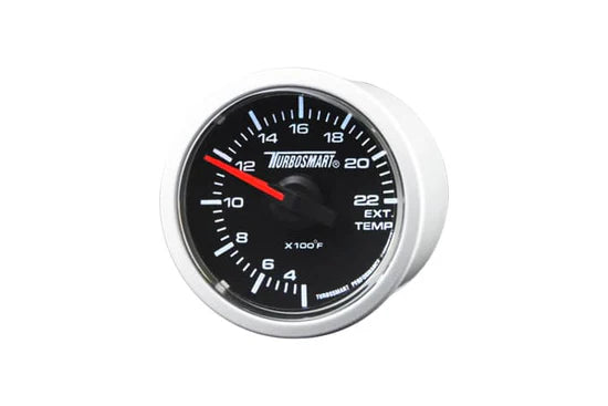 TURBOSMART EGT (Exhaust Gas Temperature) Gauge - Electric - 400-2200Ã‚Â°F 0701-2011