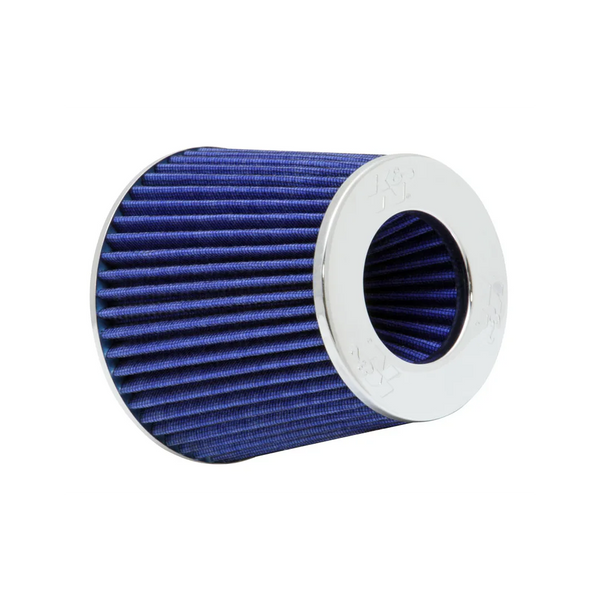 K & N Universal Clamp-On Air Filter BLUE RG-1001BL