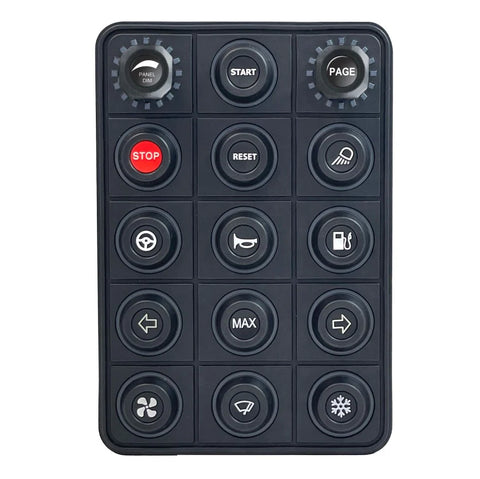 Link ECU Link CAN Keypad 15 Button + 2 Rotary Encoders 101-0330