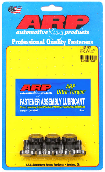 ARP MITSUBISHI 2.0L 4G63 EVO4-9 FLYWHEEL BOLT KIT 107-2803