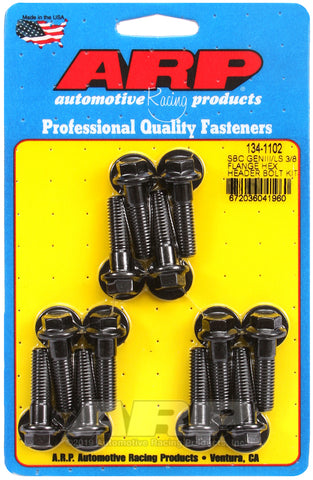ARP SBC GENIII/LS 3/8 FLANGE HEX HEADER BOLT KIT 134-1102