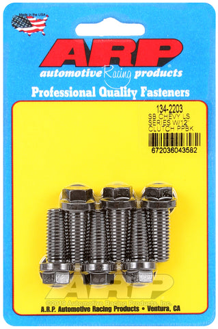 ARP SB CHEVY LS SERIES W/12" CLUTCH PRESSURE PLATE BOLT KIT 134-2203