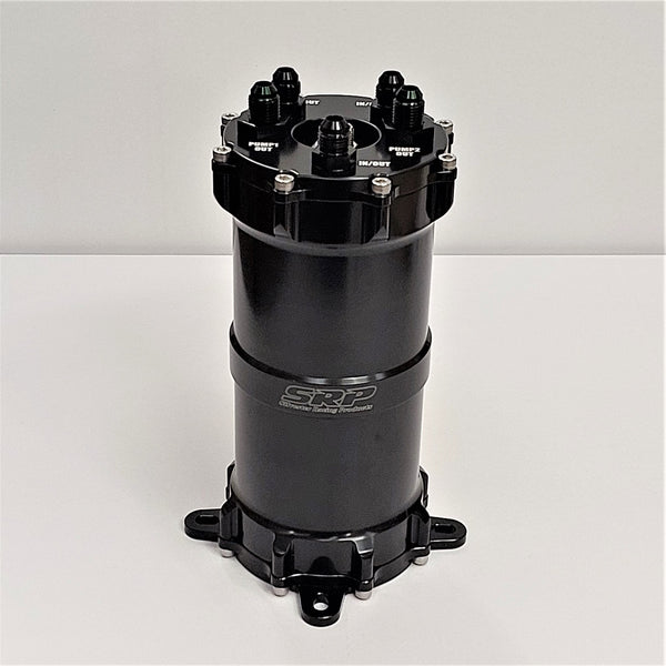 COMBO DEAL!! SRP CNC MACHINED ALLOY SURGE TANK  with 2 x AF49-1041 340lph Fuel Pumps