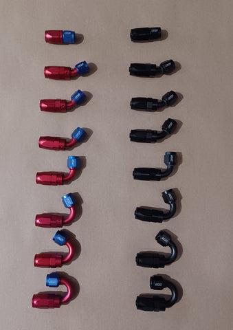 SRP AN BRAIDED HOSE ENDS