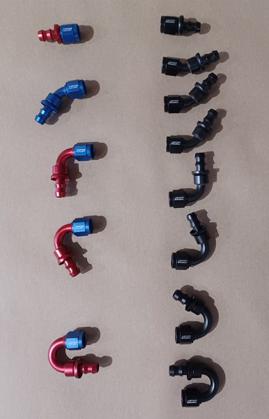 SRP AN Pushloc Swivel Fitting