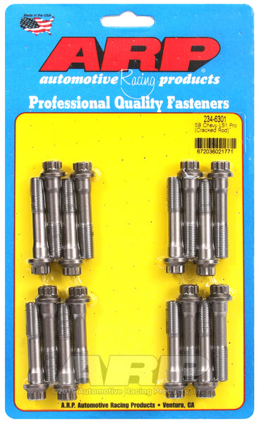 ARP SB Chevy LS1 "Cracked Rod" rod bolt kit 234-6301
