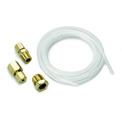 AUTOMETER TUBING, NYLON, 1/8", 10FT. LENGTH, INCL. 1/8" NPTF BRASS COMPRESSION FITTINGS 3223