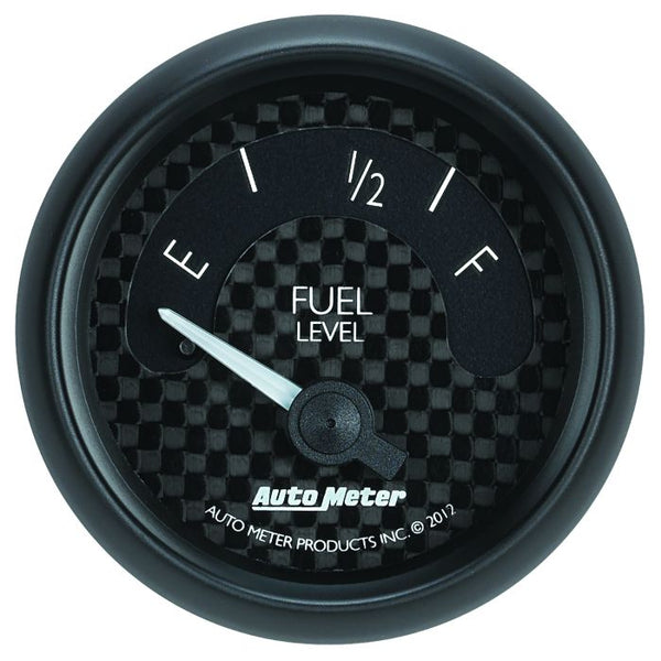 AUTOMETER 2-1/16" Fuel Level 73-10 Ω, AIR-CORE, GT Series 8015