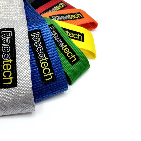 RACETECH TOW LOOP VARIOUS COLOURS SHORT 250MM