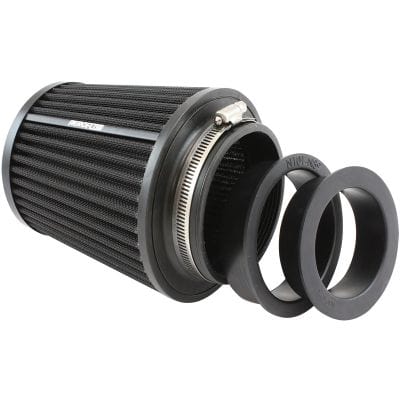 Aeroflow Universal 3, 3.5 & 4" Clamp-On Steel Top Inverted Tapered Pod Filter