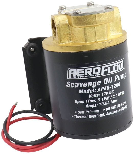 Aeroflow Electric Oil Transfer/Scavenge Gear Pump