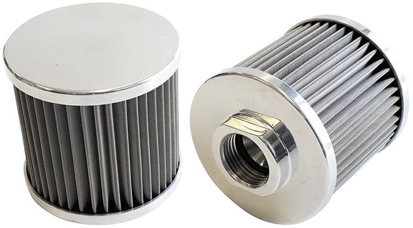 Aeroflow Stainless Steel Billet Breather with -12AN Female Thread