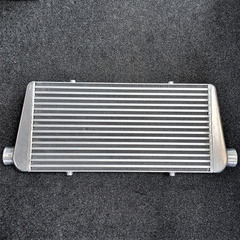BAR AND PLATE INTERCOOLER 600 X 300 X 76MM THICK WITH 2.5" INLET