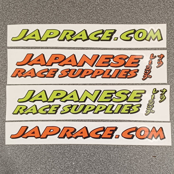 JAPANESE RACE SUPPLIES COLOURED STICKERS