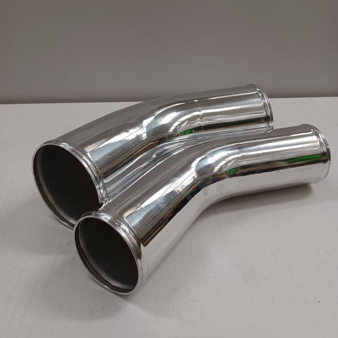 Alloy Pipe 45 degree 300mm